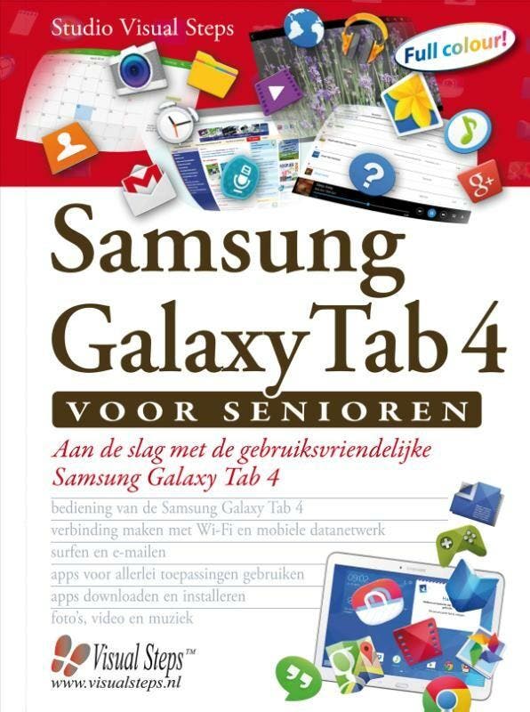 Samsung Galaxy Tab 4 voor senioren 9789059052000, Boeken, Informatica en Computer, Zo goed als nieuw, Verzenden