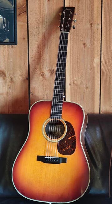 2013 Collings D2H Sunburst, Muziek en Instrumenten, Snaarinstrumenten | Gitaren | Akoestisch, Ophalen, Gebruikt, Western- of Steelstringgitaar