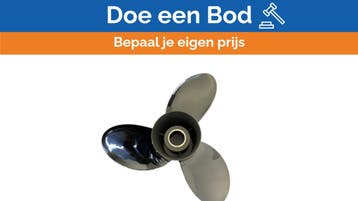 Bieden: Michigan Apollo 3-Blade Stainless Steel Propeller 1, Ophalen of Verzenden, Nieuw
