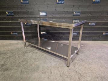 Werktafel | Maxima | RVS | 160cm | horeca, Nieuw in verpakking, RVS Meubilair