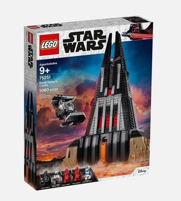 Lego Set - 75251 - Star Wars - Darth Vader’s Castle, Nieuw