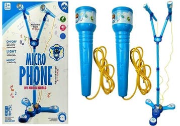 Karaokeset Kinderen | 2 Microfoons | Nieuw | Scherpe Prijs, Ophalen of Verzenden, Nieuw, Complete set