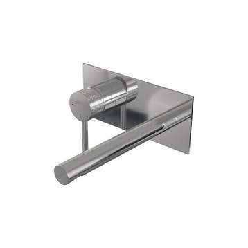 Brauer Chrome Carving Inbouw Wastafelmengkraan met Rechte, Ophalen of Verzenden, Nieuw
