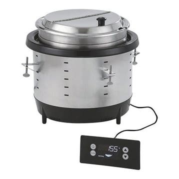 Inductie soepketel/foodwarmer inbouwmodel met los, Verzenden, Nieuw in verpakking