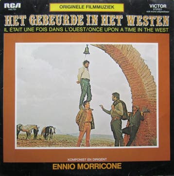 Ennio Morricone - Het Gebeurde In Het Westen, Ophalen of Verzenden, Gebruikt