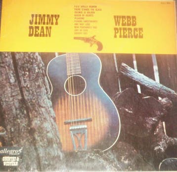 LP gebruikt - Jimmy Dean - Jimmy Dean - Webb Pierce, Verzenden, Zo goed als nieuw
