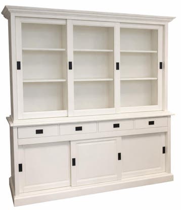 Buffetkast wit Jubbega 180cm, Ophalen of Verzenden, Nieuw