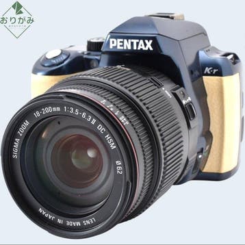 Pentax K-r Blue & White + Sigma 3.5-6.3/18-200mm II DC OS, Nieuw