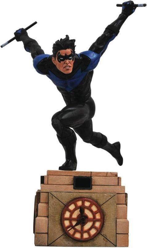 Diamond Select Toys DC Gallery Nightwing Comic Pvc Figure, Verzamelen, Poppetjes en Figuurtjes, Zo goed als nieuw, Verzenden