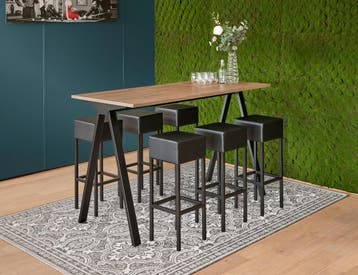 Bartafel Vince, 140x80cm, 110 cm hoog, Ophalen of Verzenden, Nieuw
