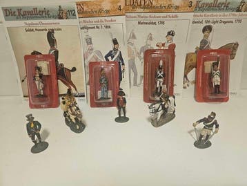 Del Prado - Figuur - 9 x Napoleonische Kriege + 4 Original, Nieuw
