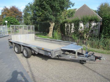Ifor Williams GX126  machinetransporter 366x184cm 3500kg, Ophalen, Gebruikt