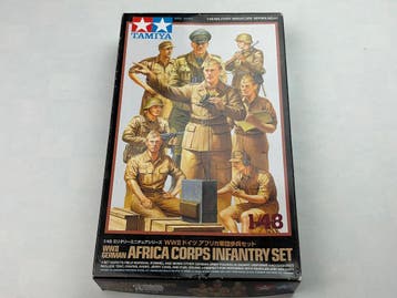Tamiya 32561 | German Africa Corps Infantry Set | 1:48, Verzenden, Nieuw
