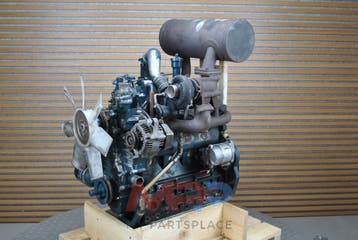 Kubota V1505-T (Turbo) -  Dieselmotor, Ophalen of Verzenden, Gebruikt, Dieselmotor, 1800 rpm of meer
