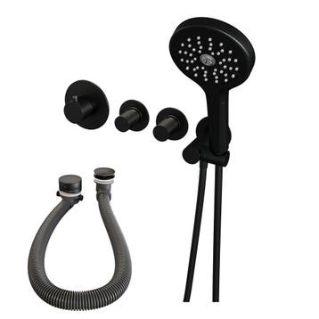 Brauer Black Carving Thermostatische Inbouw Badkraan, Doe-het-zelf en Verbouw, Sanitair, Ophalen of Verzenden, Nieuw