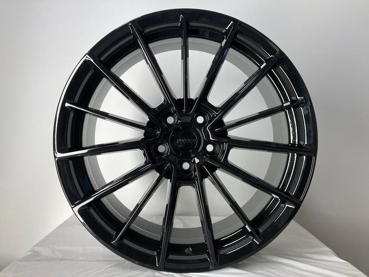 19 inch velgen | Tesla Model 3 | MC FF1 | Flow Forming Zwart, Auto-onderdelen, Banden en Velgen, 19 inch, Zomerbanden, 235 mm