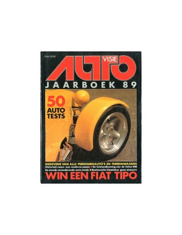 1989 AUTOVISIE JAARBOEK NEDERLANDS, Nieuw, Author