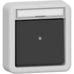 Gira schakelaar 2-polig controleverlichting bovendeel opbouw, Ophalen of Verzenden, Nieuw