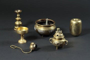 Boeddhistische objecten - Messing, Boeddhistische