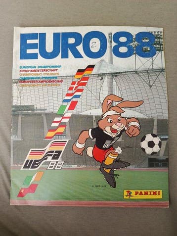1988 Panini Euro 88 - 1 Incompleet album - Good (GD), Nieuw