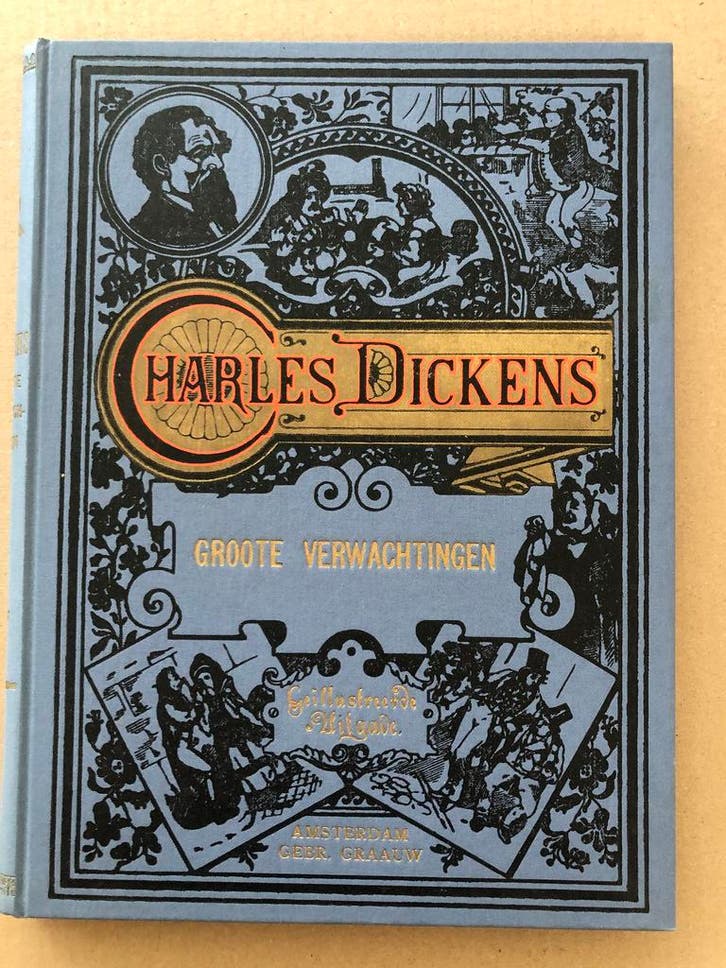 Charles Dickens - Groote Verwachtingen - ca. 1930 - geillust, Antiek en Kunst, Antiek | Boeken en Bijbels, Ophalen of Verzenden