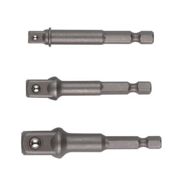 Proline dopsleutel adapters Adapter set 3-delig, Verzenden, Nieuw