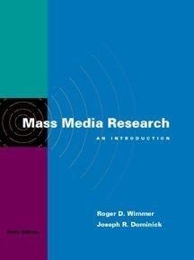 Mass Media Research - Roger D. Wimmer 9780534560072, Verzenden, Gelezen, Roger D. Wimmer
