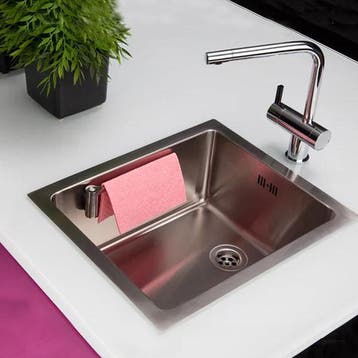 Happy Sinks magnetische vaatdoekhouder, RVS, recht, Nieuw
