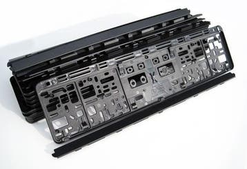 Hoge kwaliteit kentekenplaat houder - Made in Germany, Auto diversen, Ophalen of Verzenden