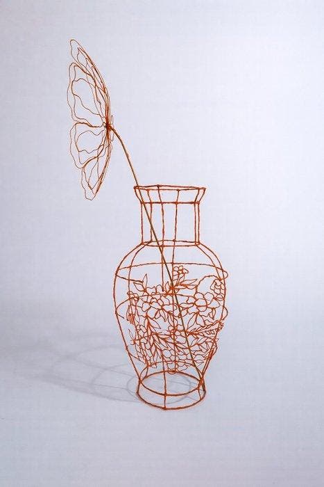Iris Lucia Design - Vaas - Biodegradable print fillament -, Antiek en Kunst, Kunst | Designobjecten