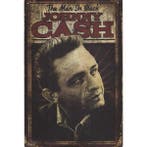Concert Bord - Johnny Cash The Man In Black, Ophalen of Verzenden, Nieuw, Poster, Artwork of Schilderij