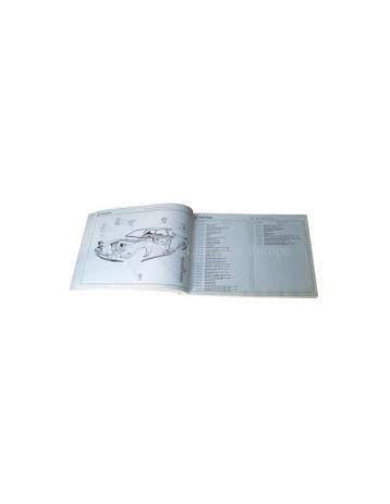 1972 DE TOMASO PANTERA ONDERDELENBOEK ITALIAANS & ENGELS