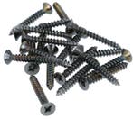 20 stuks Houtschroeven pozidrive 3.7X30 mm PVD gunmetal, Verzenden, Nieuw