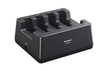 CF-VCB331W-Panasonic batterijlader met 4 sleuven, Verzenden, Nieuw