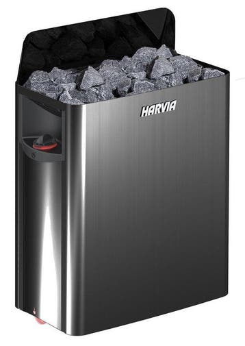 Harvia The Wall SW90 Black saunakachel 9 kW (ingebouwde, Ophalen of Verzenden, Nieuw