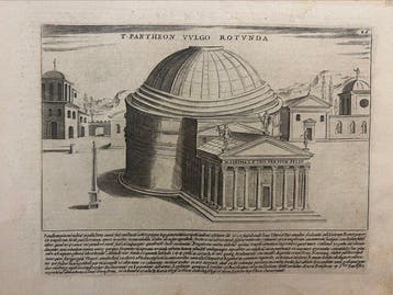 Italië - Rome; Giacomo Lauro (attivo a Roma tra il 1583 e il, Nieuw