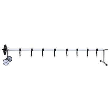 vidaXL Zwembadhoesroller met roestvrijstalen frame, Tuin en Terras, Verzenden, Nieuw