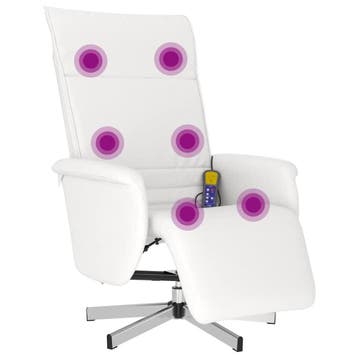 Draaistoel met Massage | 360 Graden | Laatste Stuk!, 75 tot 100 cm, Ophalen of Verzenden, Zo goed als nieuw, Metaal