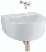 One Pack Helios Fontein + Alexia Muurkraan Geborsteld Staal, Ophalen of Verzenden, Nieuw