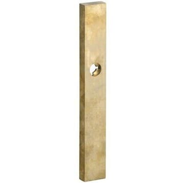 SKG3 rechthoekig smal schild blind buiten messing antiek, Doe-het-zelf en Verbouw, Deuren en Horren, Verzenden, Nieuw