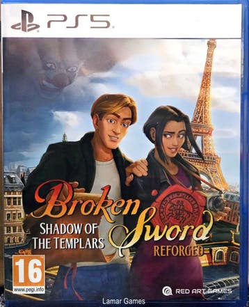 Broken Sword Shadow of The Templars Reforged (ps5, Ophalen of Verzenden, Zo goed als nieuw