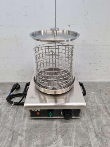 RVS Hotdogkoker Hotdogwarmer Hotdog 230V Horeca, Zakelijke goederen, Horeca | Keukenapparatuur, Ophalen of Verzenden, Gebruikt