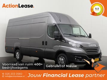 Iveco Daily Bestelbus L4 H3 2024 Diesel Automaat, Automaat, Zwart, Diesel, Nieuw