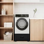 vidaXL Wasmachine Pedestal Zwart 64 x 55 x 32,5 cm Staal, Verzenden, Nieuw