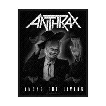 Anthrax - Among the Living - patch officiële merchandise, Ophalen of Verzenden, Nieuw, Kleding
