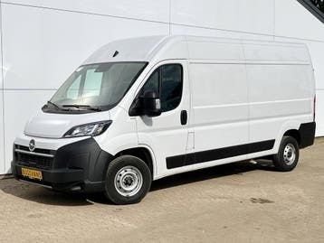 Opel Movano 2.2 HDI 140PK, Stof, Gebruikt, Zwart, Wit