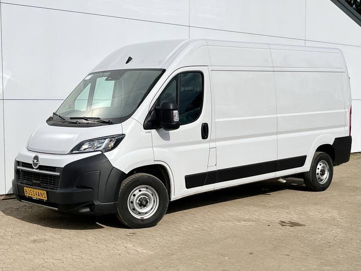 Opel Movano 2.2 HDI 140PK, Auto's, Bestelauto's, Lease, Zwart, Handgeschakeld, Wit, Gebruikt, Opel, Financial lease, Stof, Diesel
