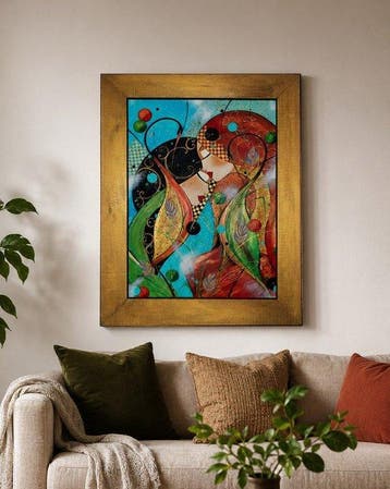 Marek Wierchuszko - Birds, XL with frames!, Antiek en Kunst