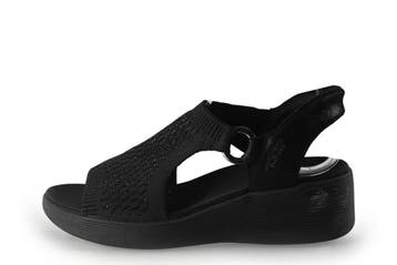 Skechers Sandalen in maat 40 Zwart, Kleding | Dames, Skechers, Verzenden, Zwart, Sandalen of Muiltjes