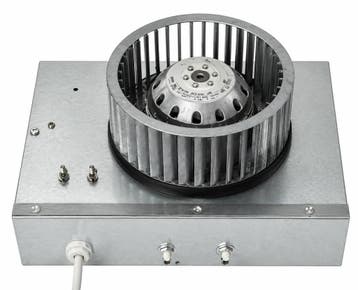 Stork CMA 16/3-12 motor revisie – R4E160, Zo goed als nieuw, Ventilator